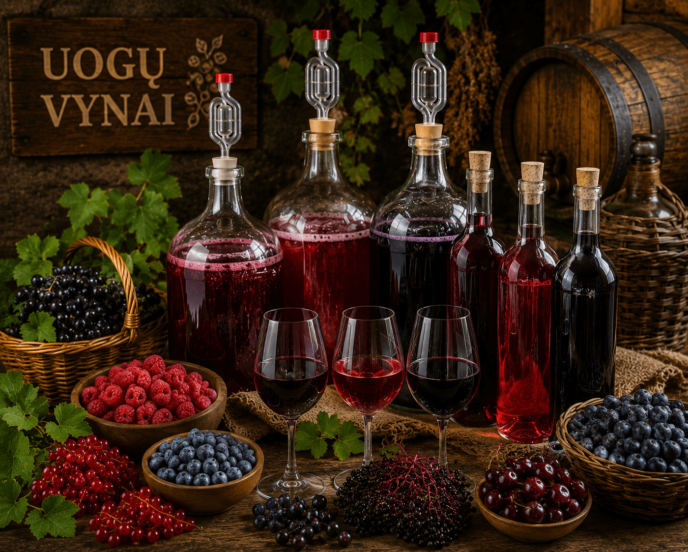 Uogų vynai